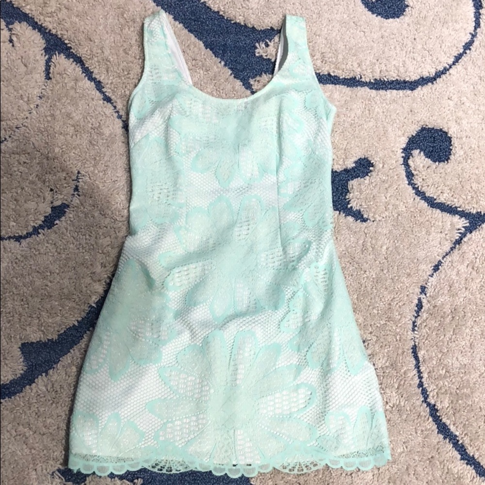 Sea foam green Lilly Pulitzer dress
